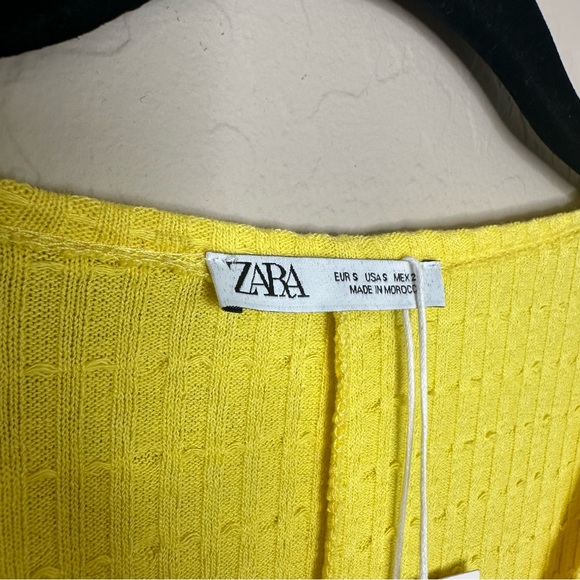 Zara Yellow Romper Skort Wrap Up, size small - Picture 5 of 16